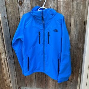 The north face zip up jacket